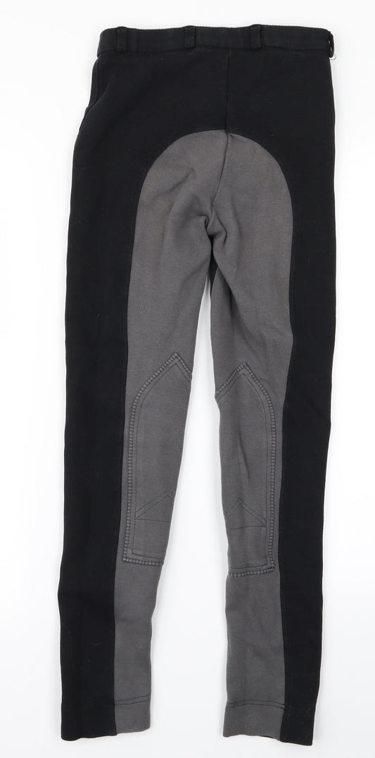 Womens UK Size 26 gallop Regular Fit Green Trousers