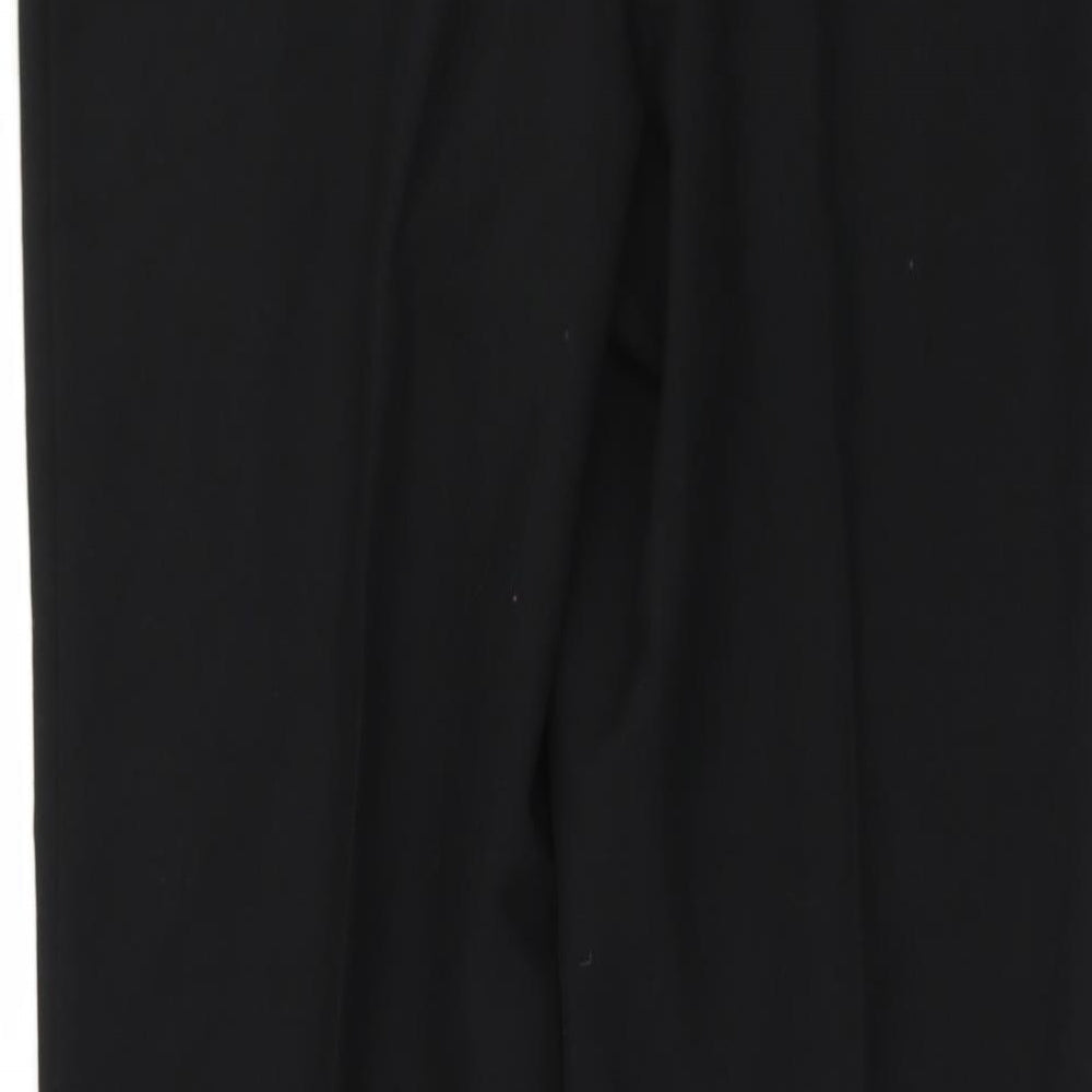 Womens UK Size 10 Bonmarché Regular Fit Rain Trousers Black Trousers