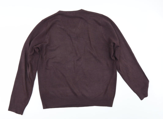 Marks and Spencer Mens Brown Jumper Size L