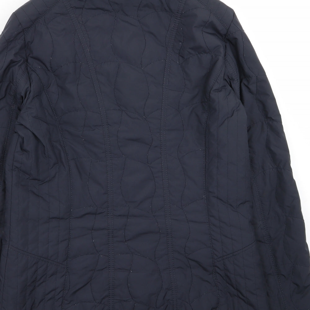 Gerry Weber Womens Blue Jacket Coat Size 12