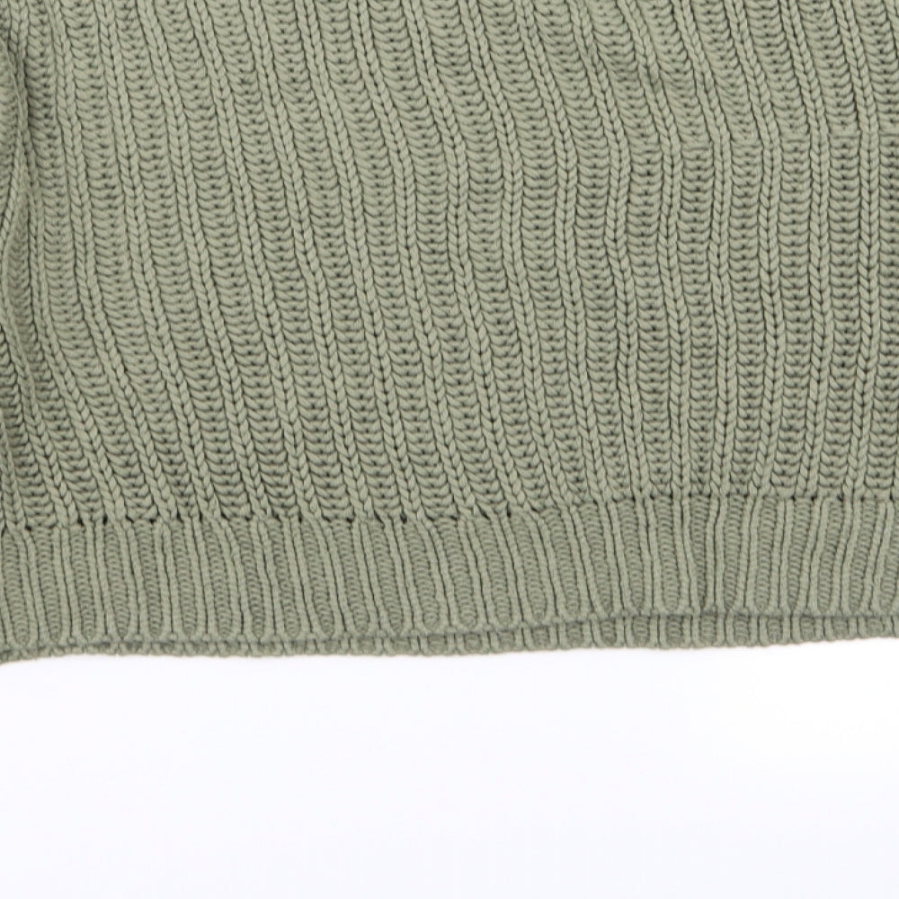 New Look Girls Green Pullover Jumper Size 14-15 Years