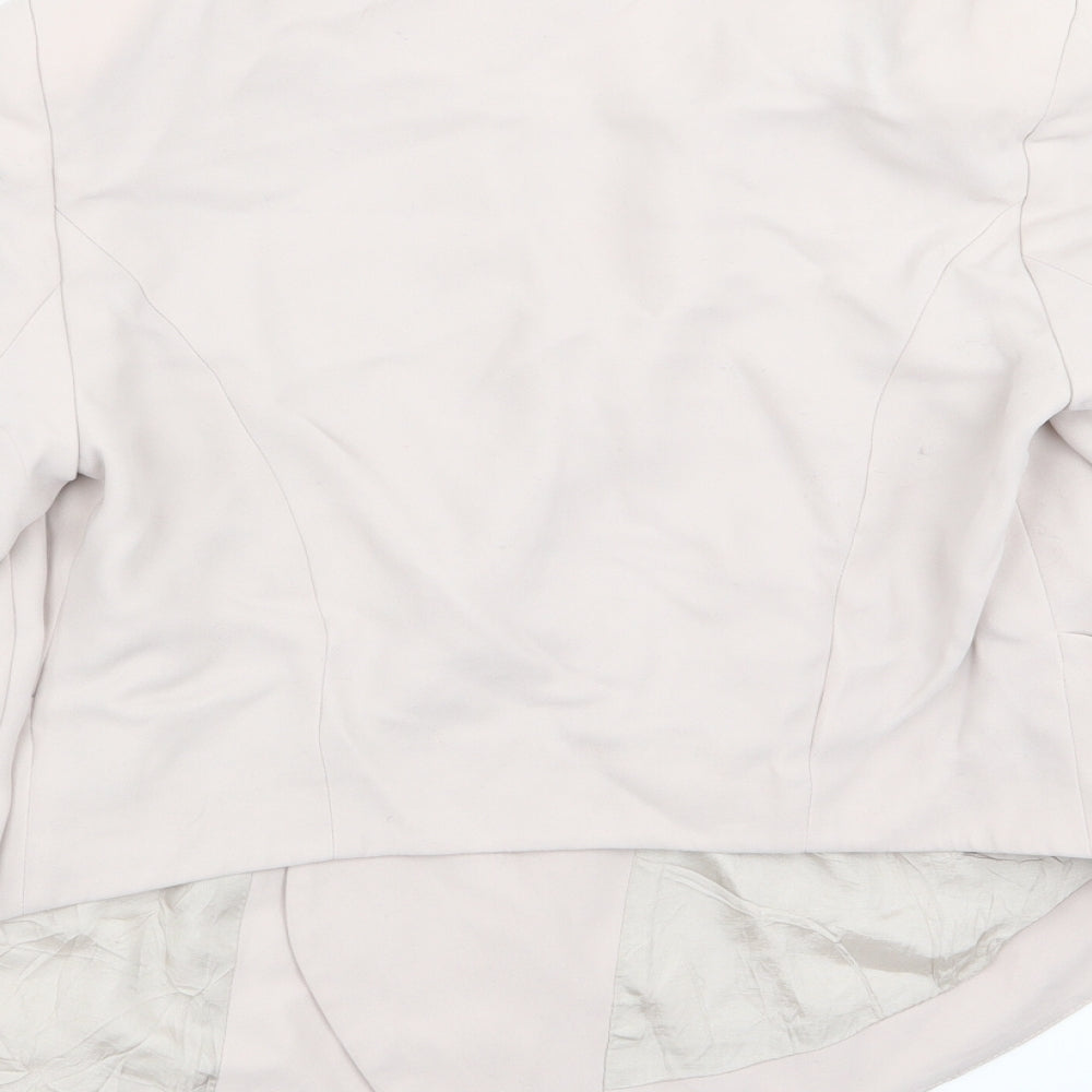 Topshop Womens Pink Jacket Blazer Size 10