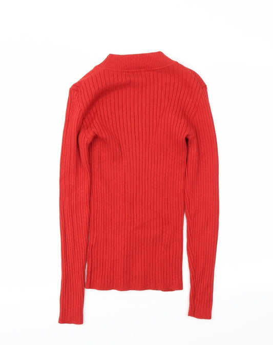 Primark Womens Red Basic T-Shirt Size M