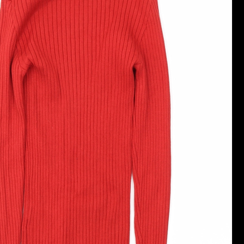 Primark Womens Red Basic T-Shirt Size M