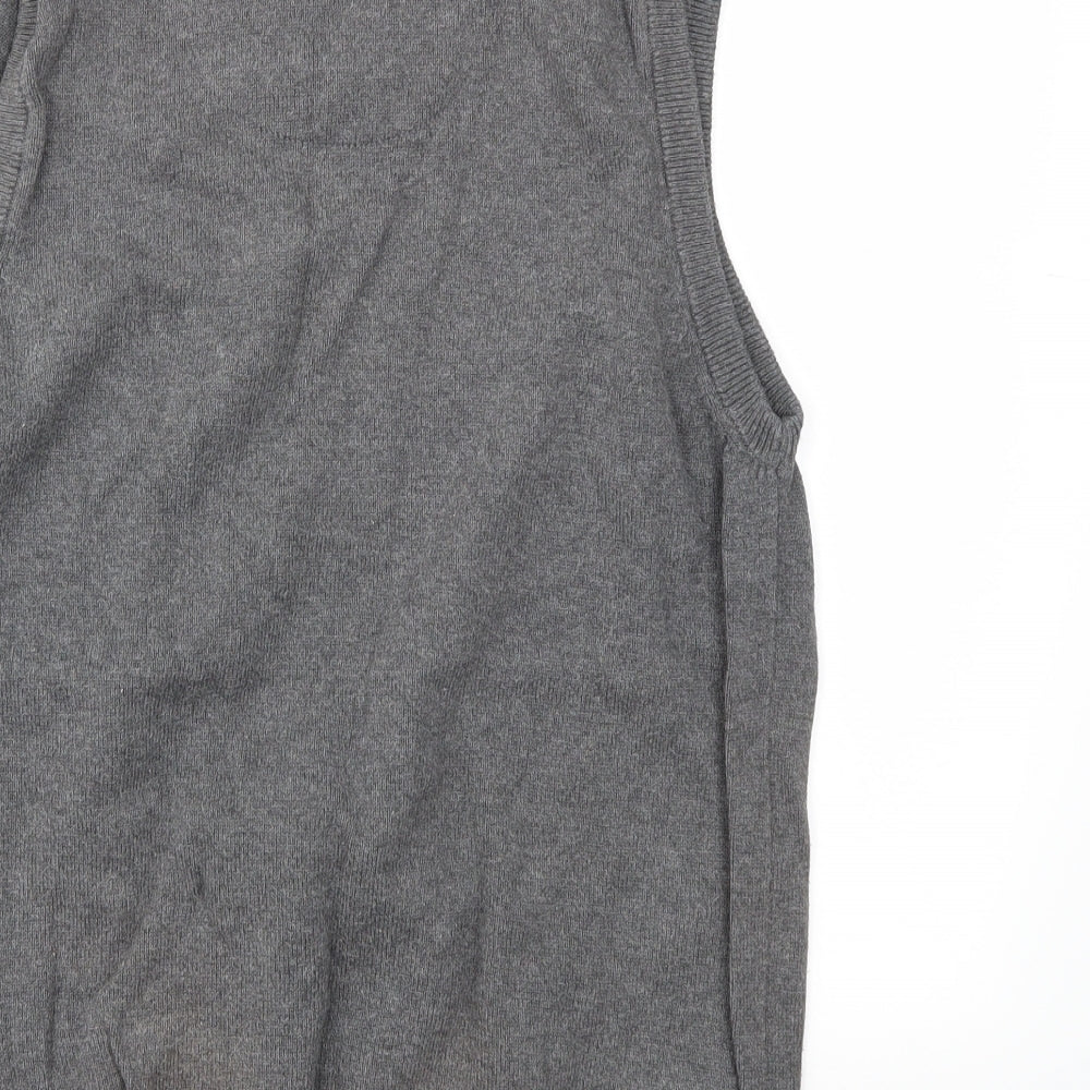 Mens UK Size S M&S Grey Pullover Sweatshirt