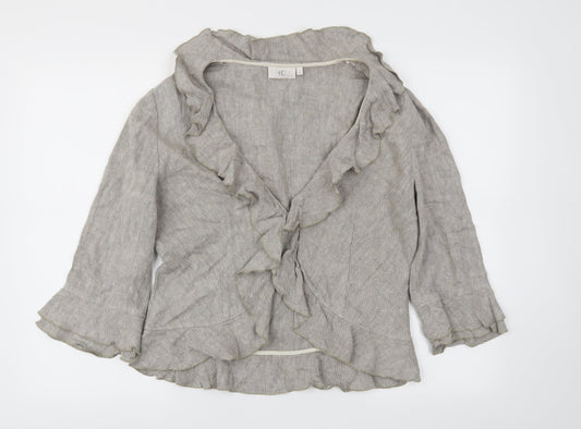Country Casuals Womens Beige Cape Jumper Size 12