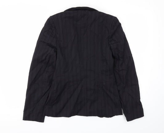 Womens UK Size 10 BAY Regular Black Blazer