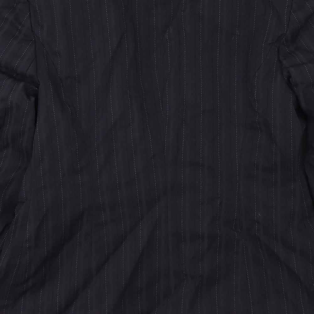 Womens UK Size 10 BAY Regular Black Blazer