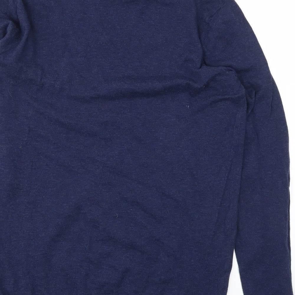 Mens UK Size S ASOS Blue Pullover Sweatshirt