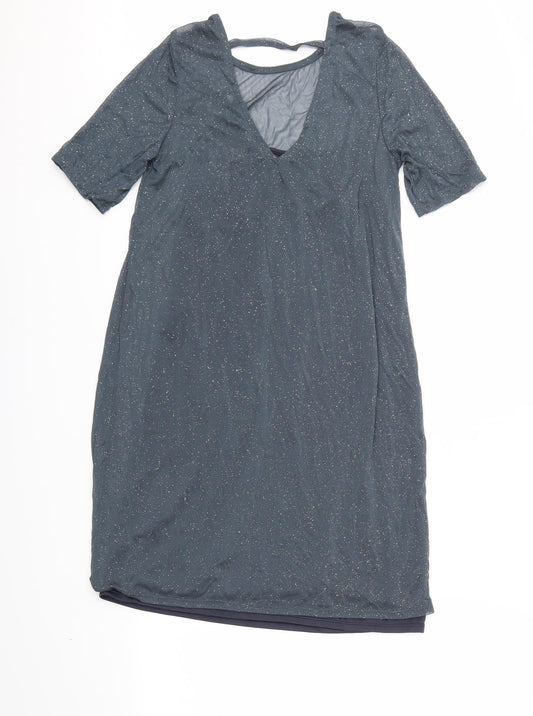 River Island Womens Grey Fit & Flare Size 12