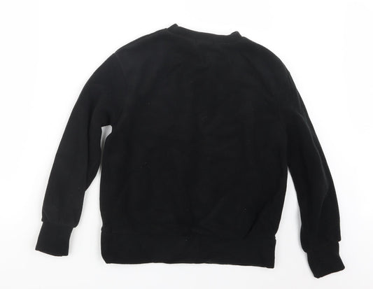 Boohoo Womens Black Pullover Jumper Size 6
