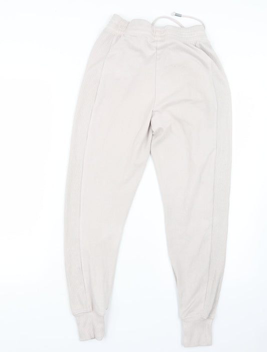 George Womens Beige Jogger Trousers Size 8 L23.5 in