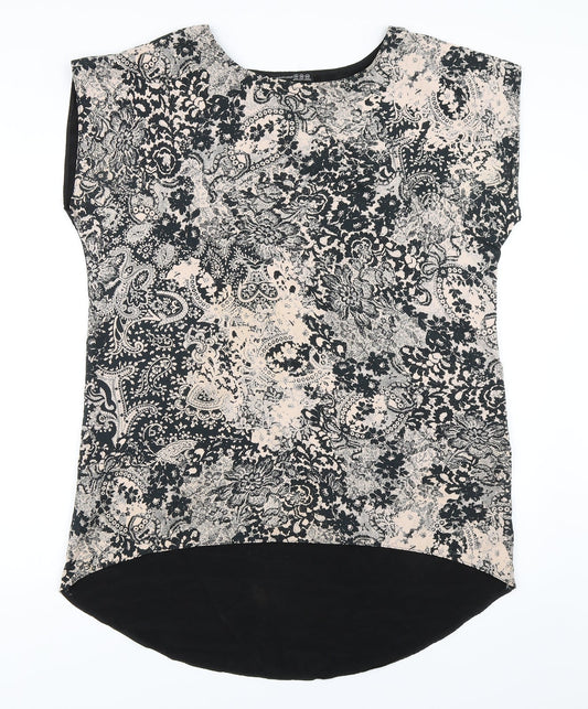Atmosphere Womens Black Basic Blouse Size 14