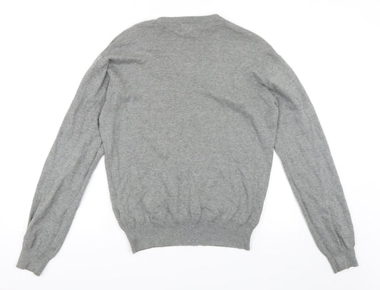 French Connection Mens Grey Pullover Jumper Size M