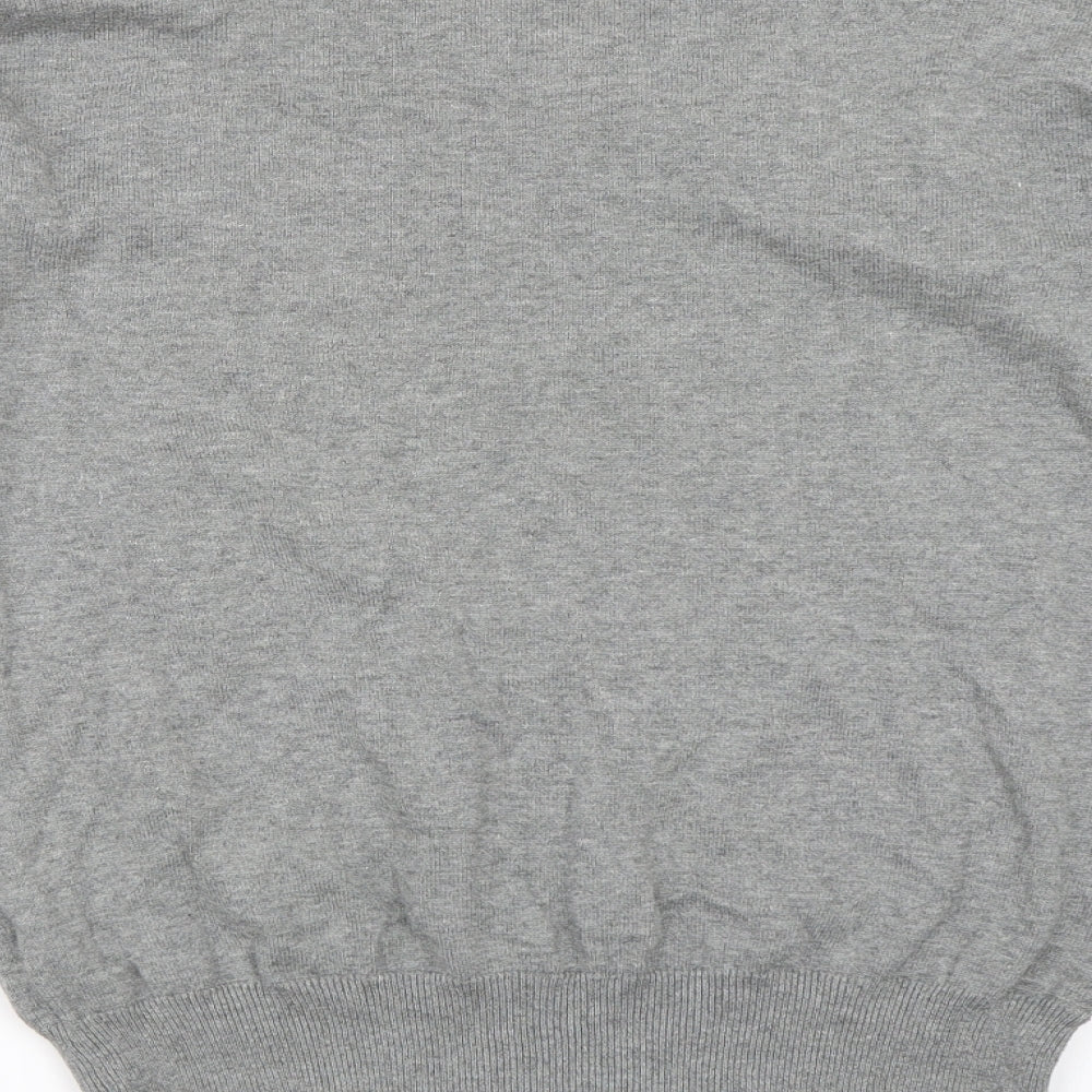 French Connection Mens Grey Pullover Jumper Size M