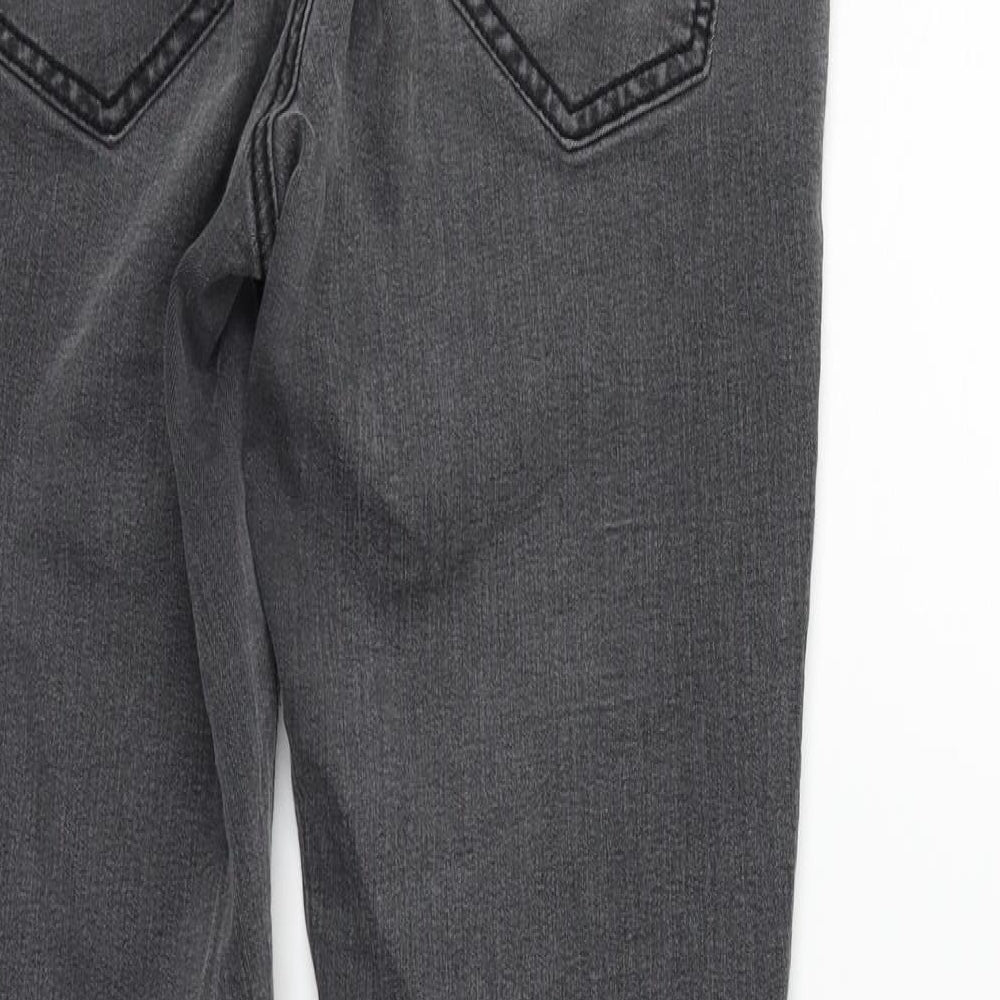Dorothy Perkins Womens Grey Skinny Jeans Size 12 L26 in
