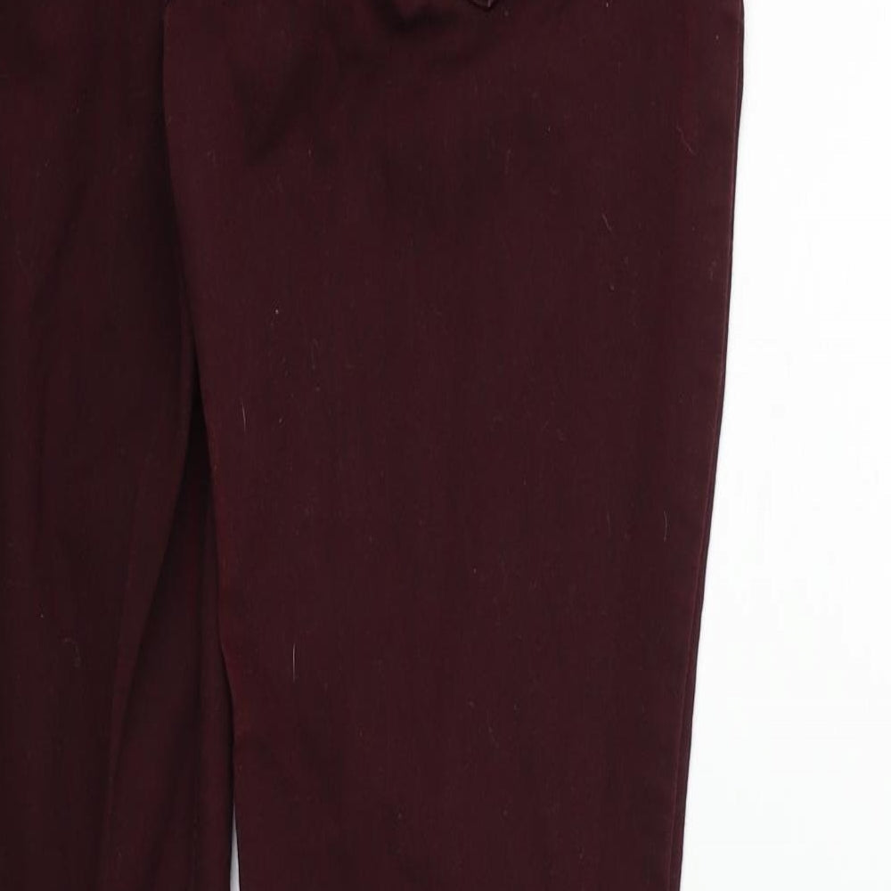 Womens UK Size 12 YESYES Regular Fit Skinny Red Jeans