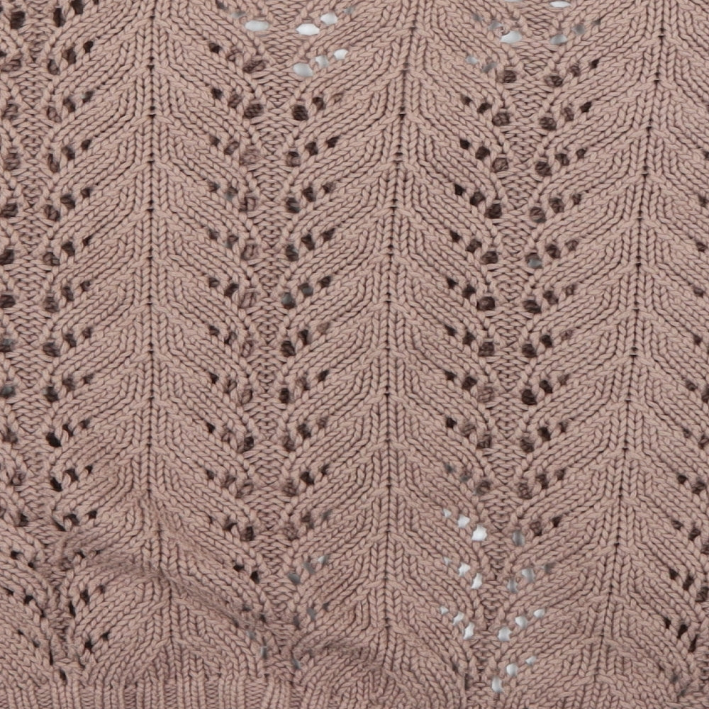 Butterfly Womens Beige Cardigan Jumper Size 16