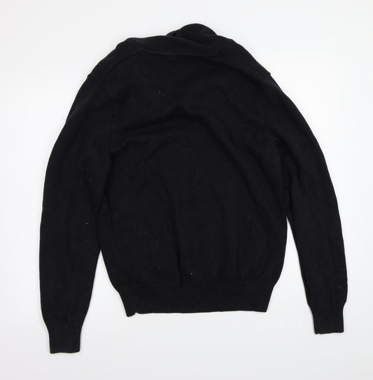 Marks and Spencer Mens Black Pullover Jumper Size M