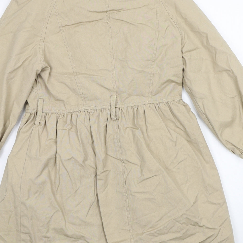 Primark Womens Beige Jacket Coat Size 8