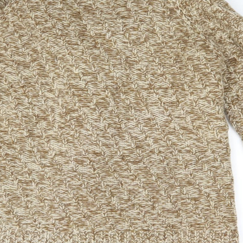 Sherbet Womens Brown Knit Cardigan Jumper Size M