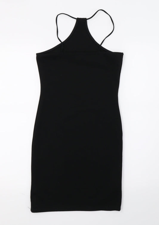 Missguided Womens Black Jersey Bodycon Size 4