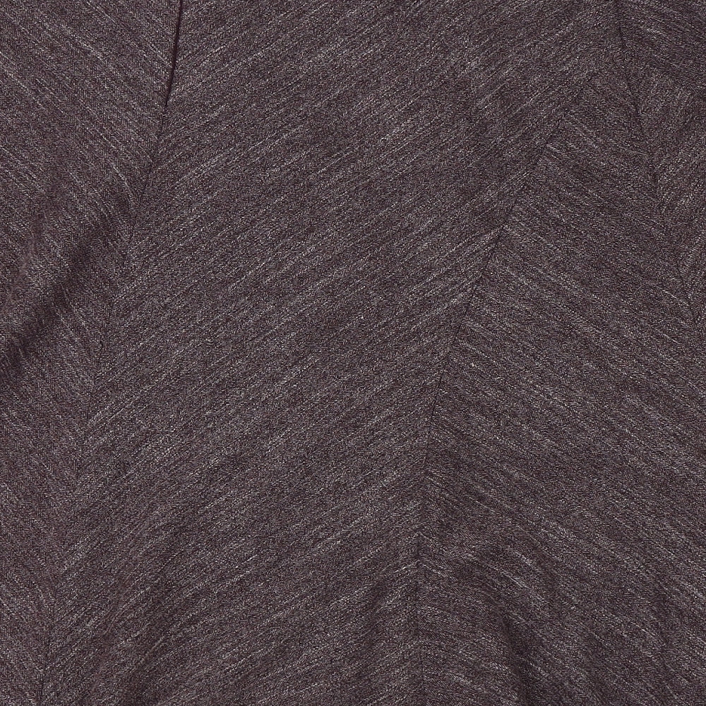 BHS Womens Purple Swing Skirt Size 38 in