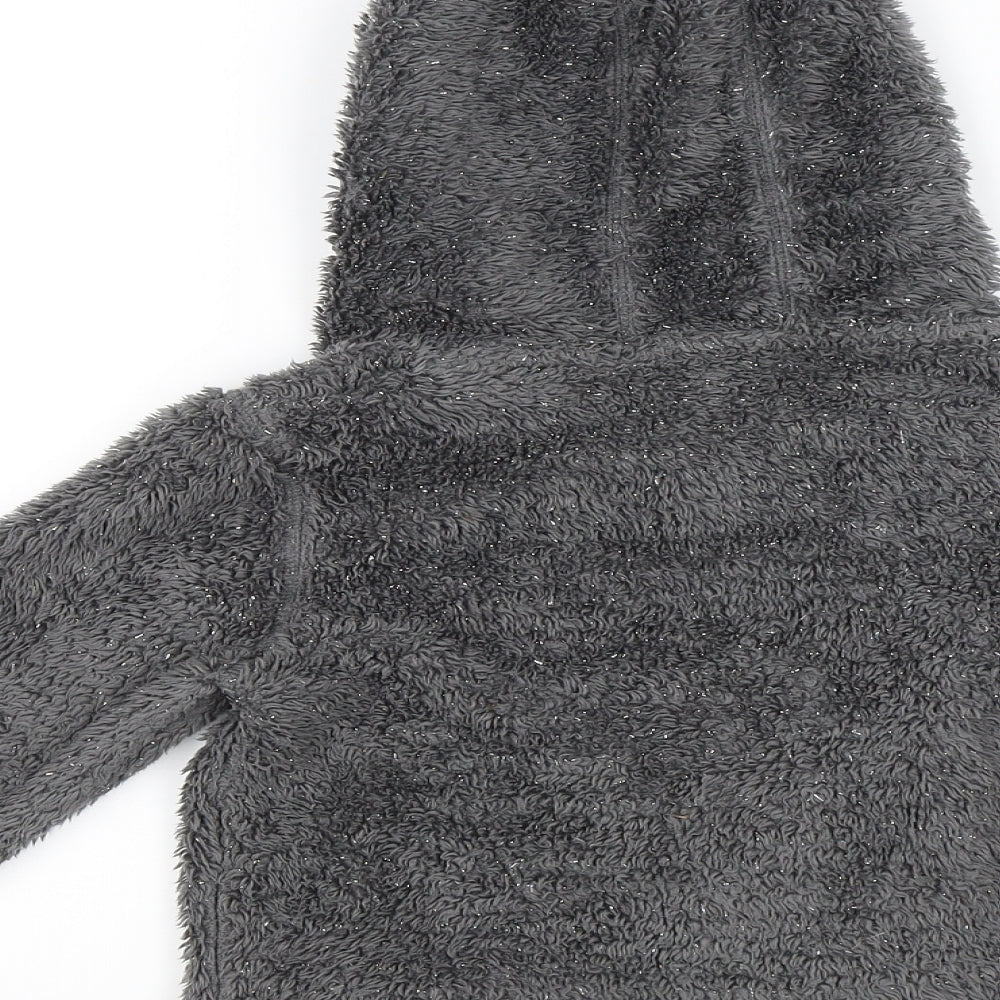 Higear Girls Grey Pullover Hoodie Size 3-4 Years