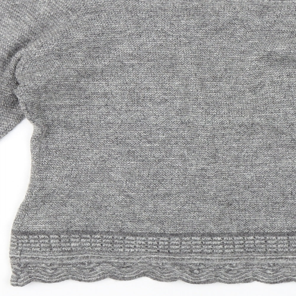 Together Womens Grey Pullover Jumper Size 12
