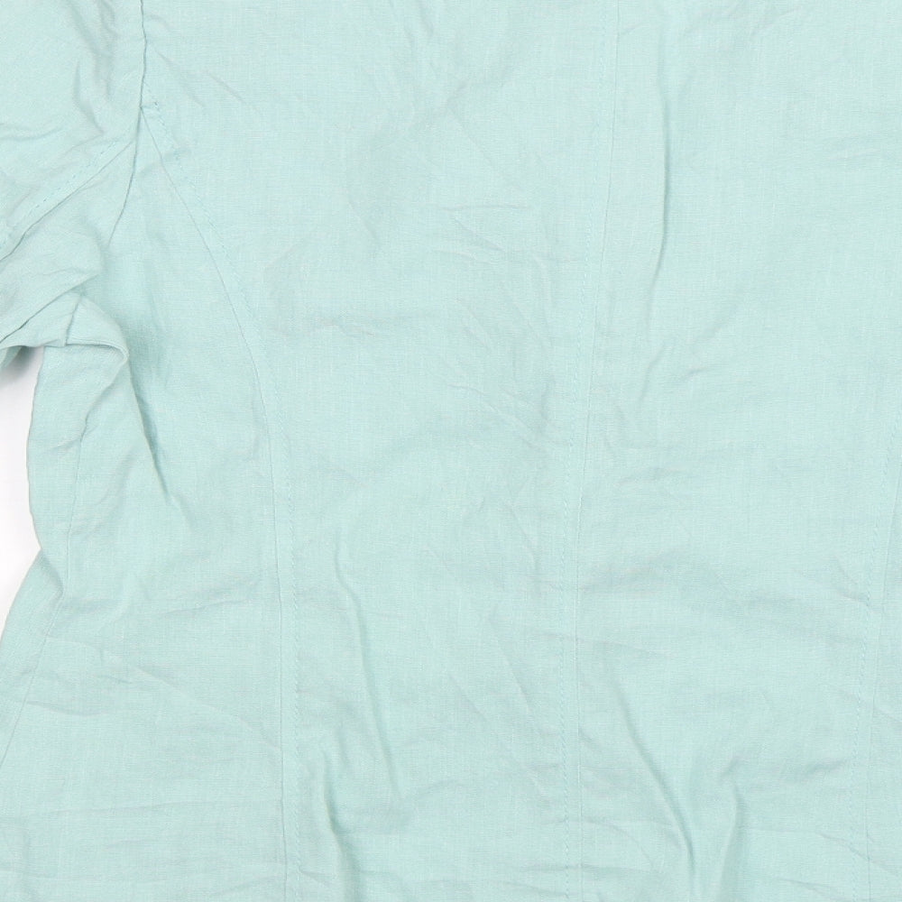 Autograph Womens Blue Jacket Size 14