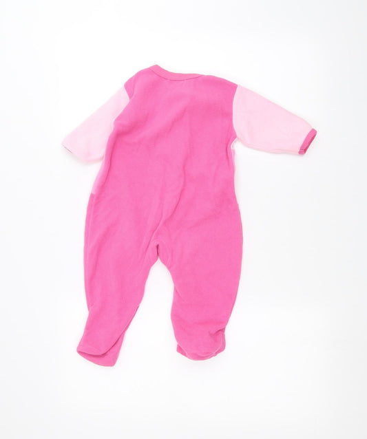Earlydays Baby Pink Babygrow One-Piece Size 6-9 Months