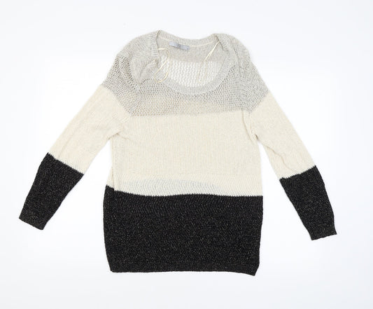 TU Womens Beige Cardigan Jumper Size 14
