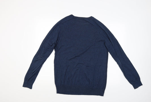 George Mens Blue Pullover Jumper Size M