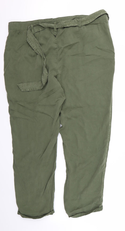 George Womens Green Trousers Size 40 L28 in