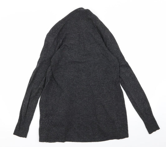 Preworn Womens Grey Cardigan Jumper Size S