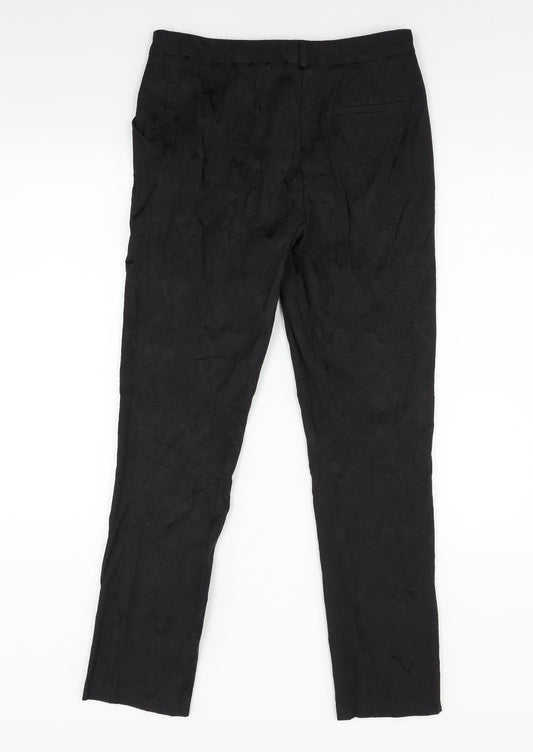 Womens UK Size 8 Atmosphere Regular Fit Black Trousers