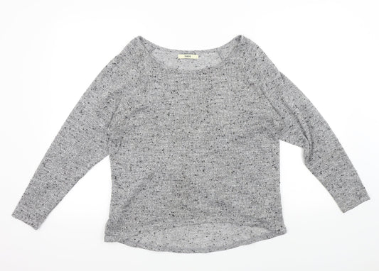 Oasis Womens Grey Pullover Jumper Size L