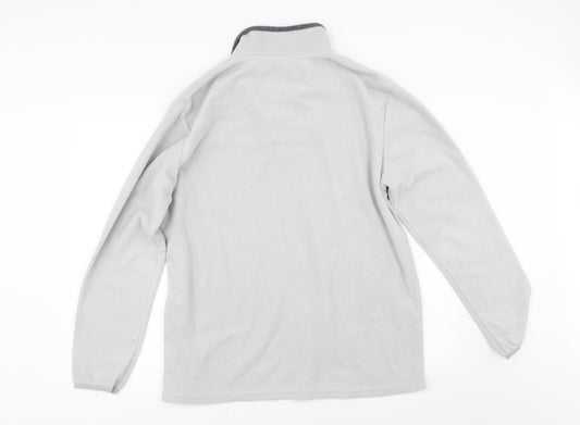 atlasformen Mens Blue Fleece Jacket Size M