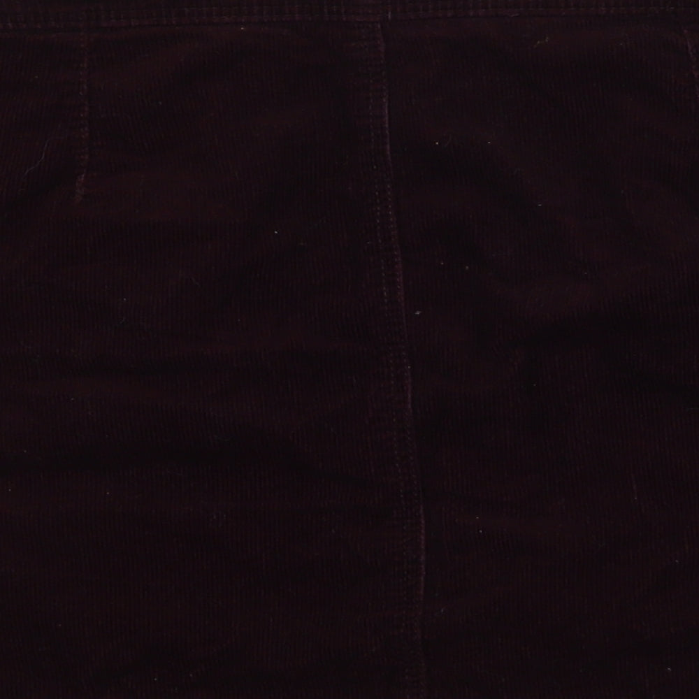 New Look Womens Purple A-Line Skirt Size 10