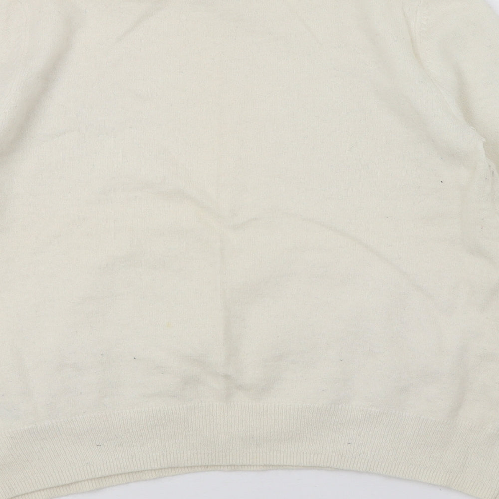 Love Label Womens Ivory Knit Pullover Jumper Size 12