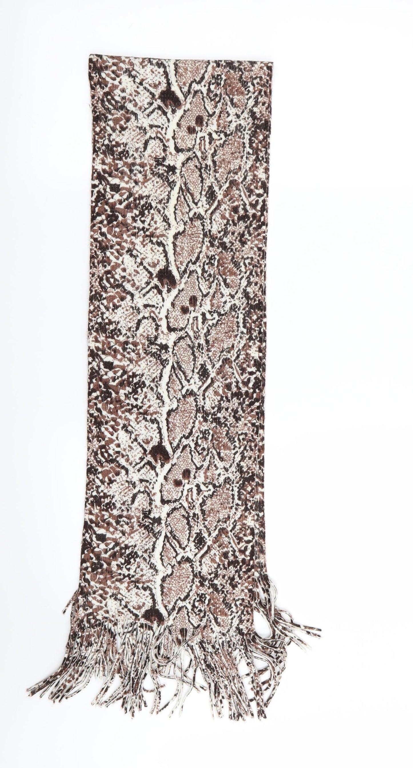 Preworn Womens Multicoloured Animal Print Scarf