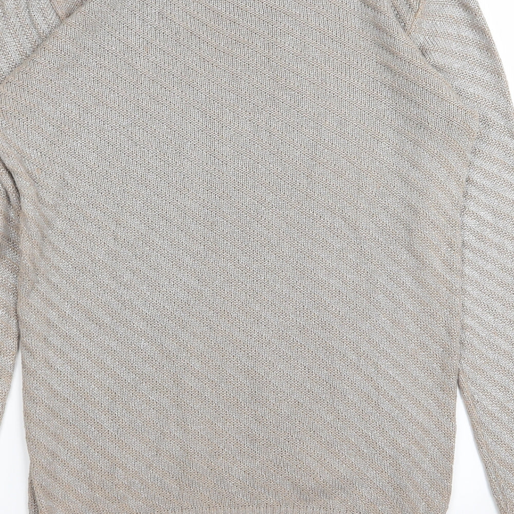 Dune Womens Brown Pullover Jumper Size M