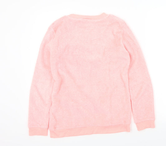 Disney Womens Pink Pullover Jumper Size 6 - bambi