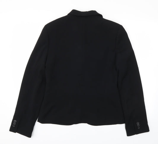 Womens UK Size 12 Wardrobes Regular Black Blazer