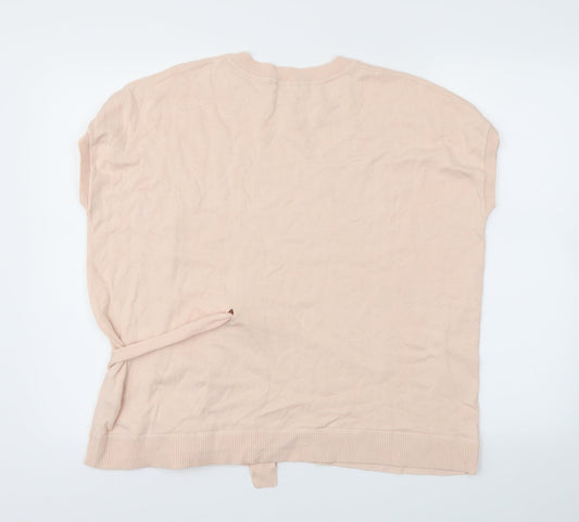 Womens UK Size M Oasis Pink Basic T-Shirt
