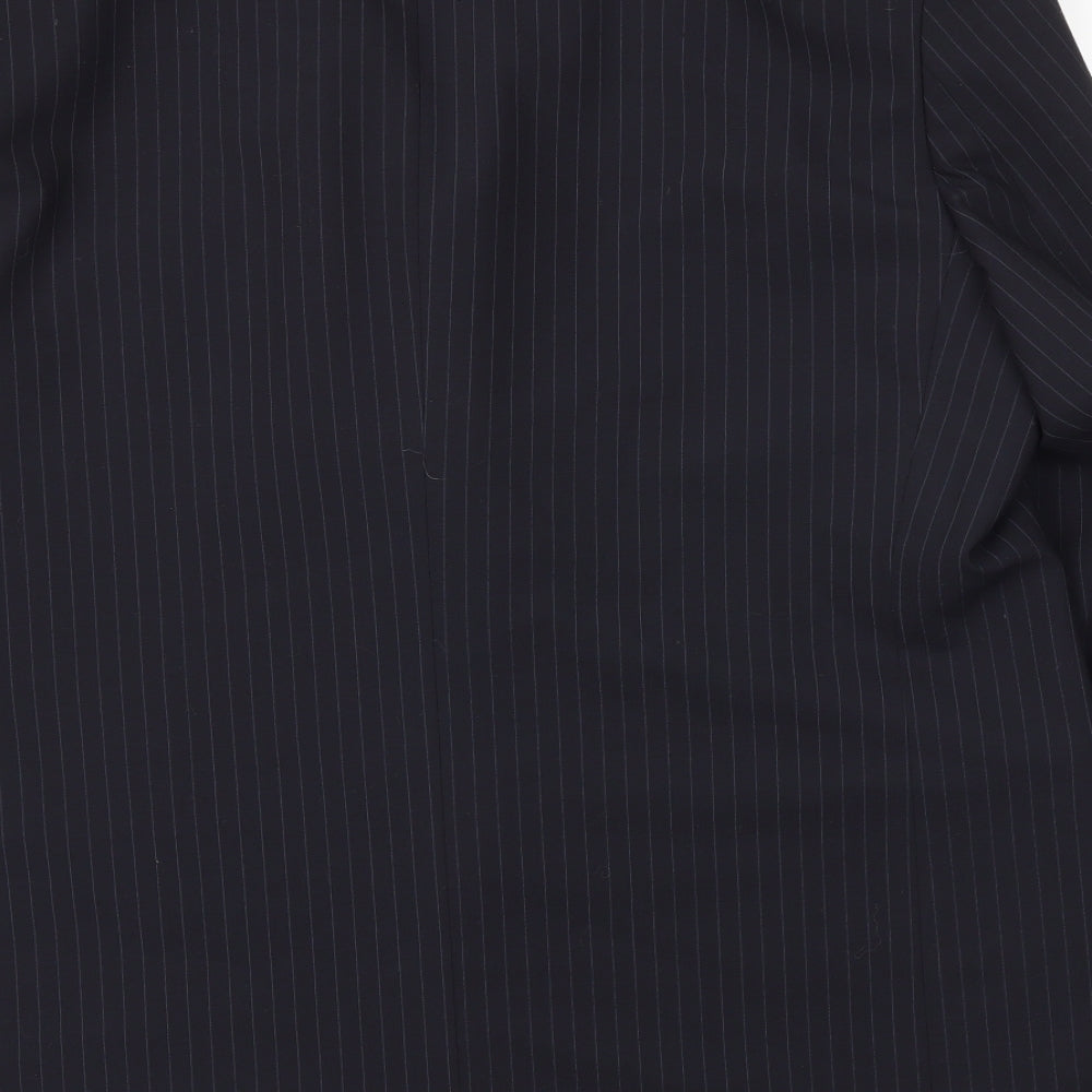 Mens UK Size 46 M&S Regular Black Suit Jacket