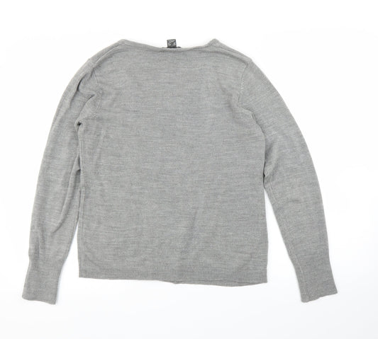 Primark Mens Grey   Pullover Jumper Size S
