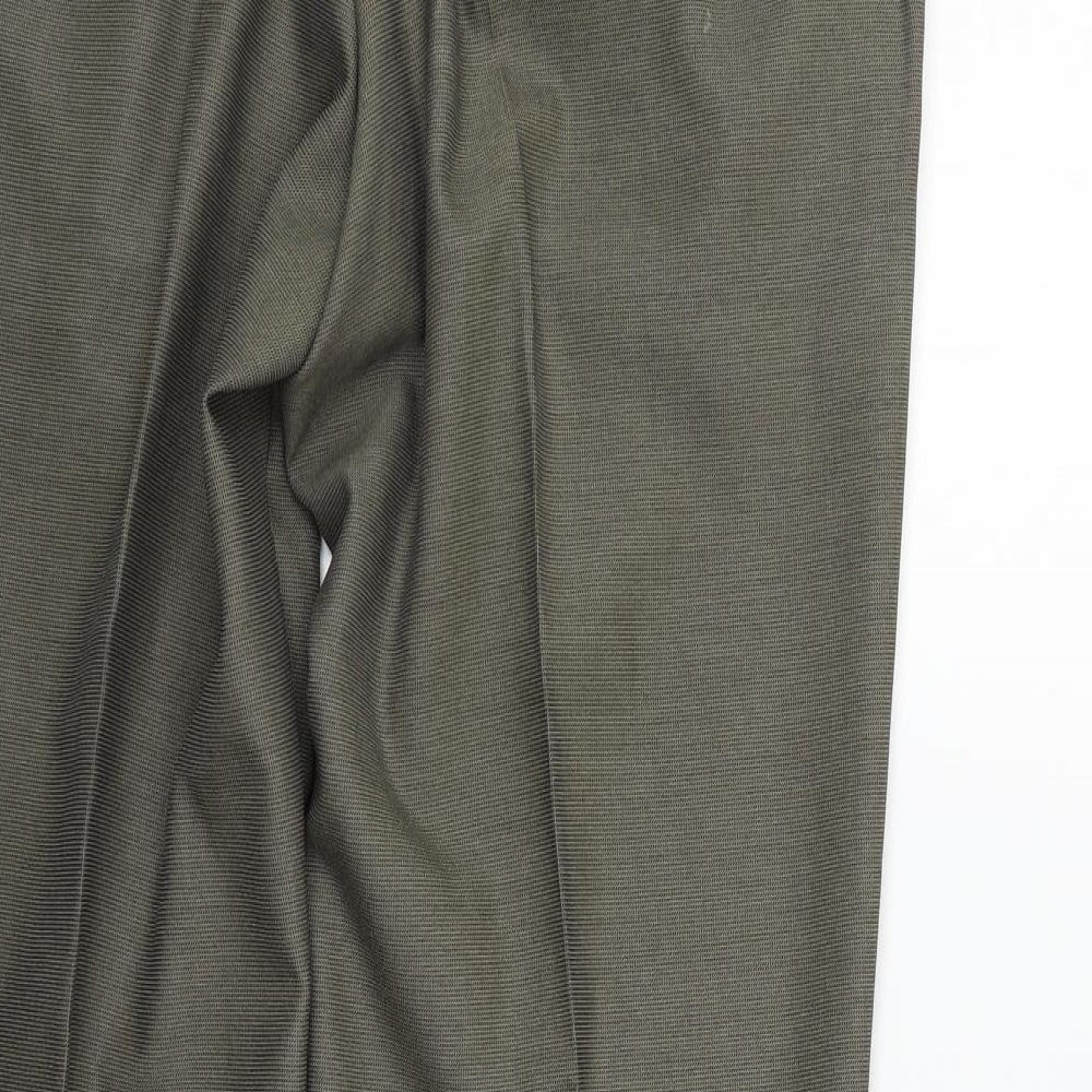 Womens UK Size 32 in Marks and Spencer Regular Fit Grey Trousers