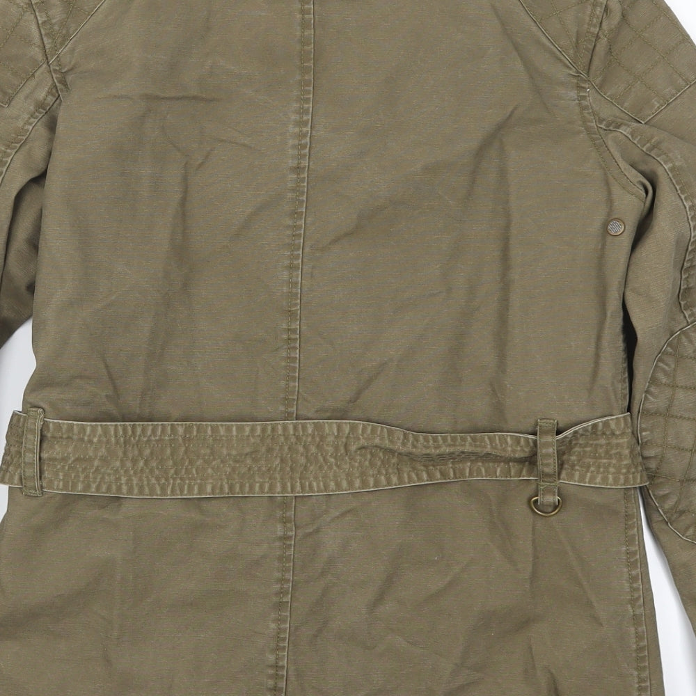 Zara Womens Green Jacket Coat Size S