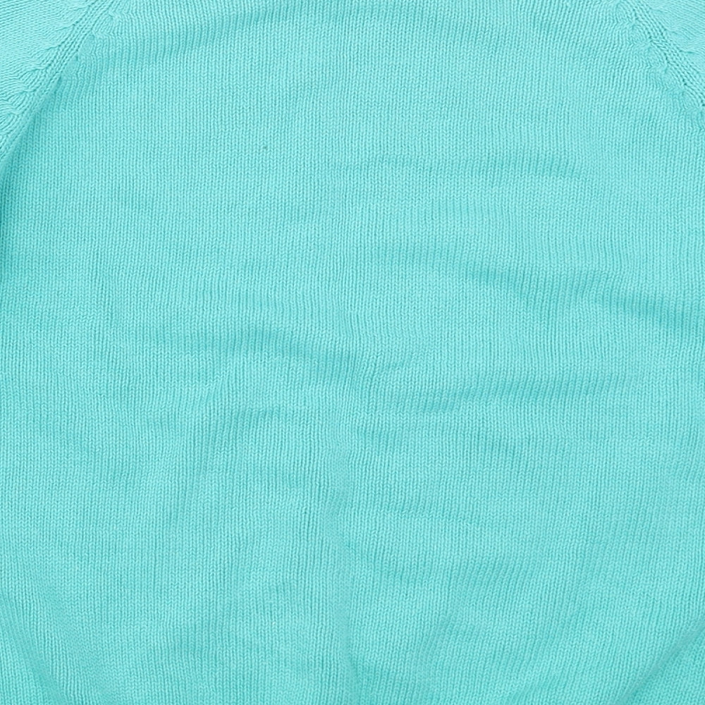 Casual Club Womens Blue Pullover Jumper Size M